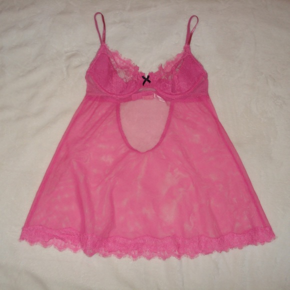 Victoria’s secret lace babydoll lingerie top - Picture 1 of 4